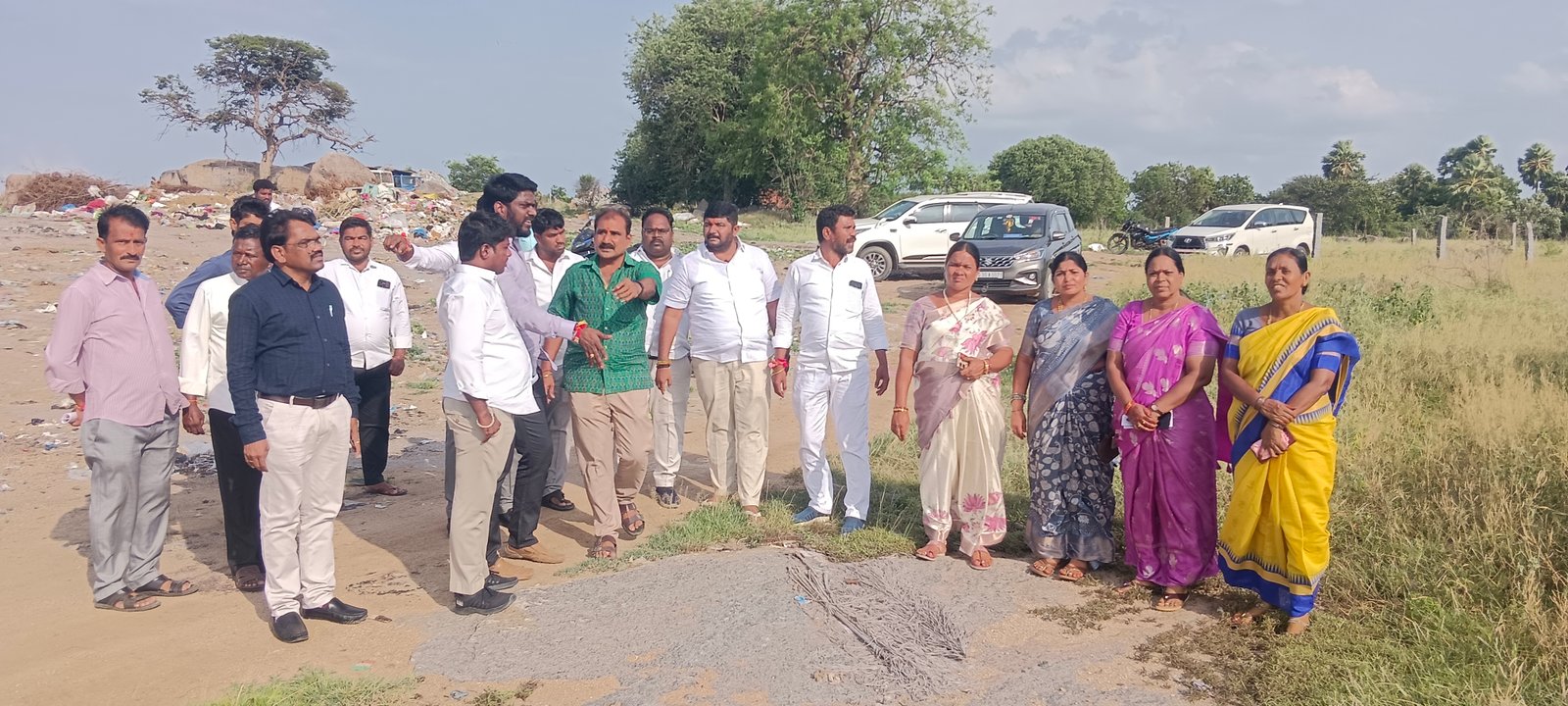 డంపింగ్ యార్డ్ ను  అభివృద్ధి చేయాలి