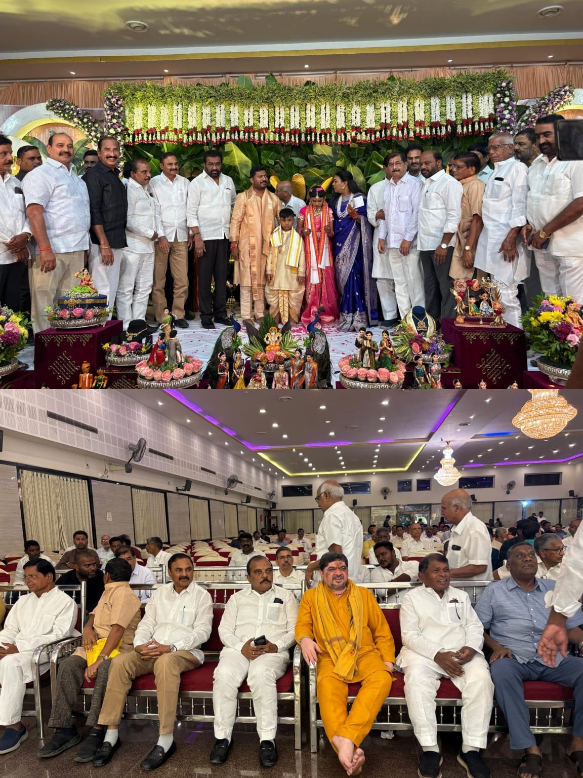 హనుమకొండ లోని ప్రైవేట్ కార్యక్రమానికి ప్రముఖులు హాజరయ్యారు