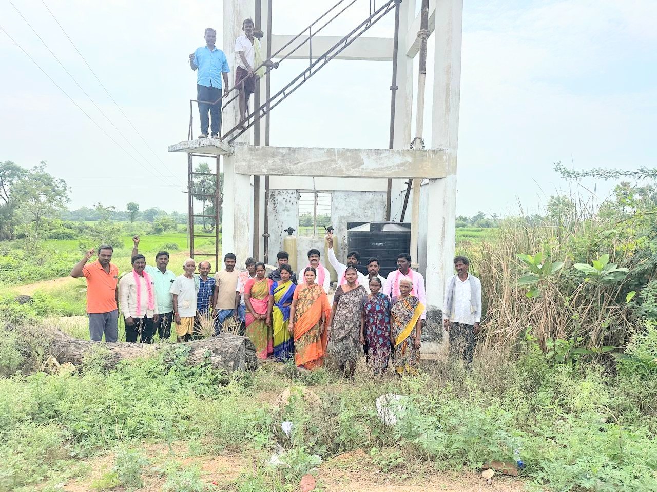 జగన్నాధపల్లిలో కాంగ్రెస్ ప్రభుత్వానికి వ్యతిరేకంగా బీఆర్ఎస్ నిరసన