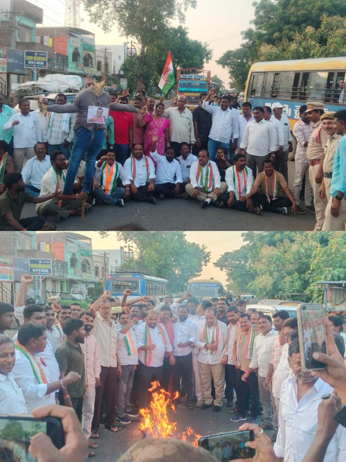 స్పీకర్‌పై ఎమ్మెల్సీ తాతా మధు అనుచిత వ్యాఖ్యలు దుర్మార్గం: కాంగ్రెస్ శ్రేణుల తీవ్ర ఆగ్రహం