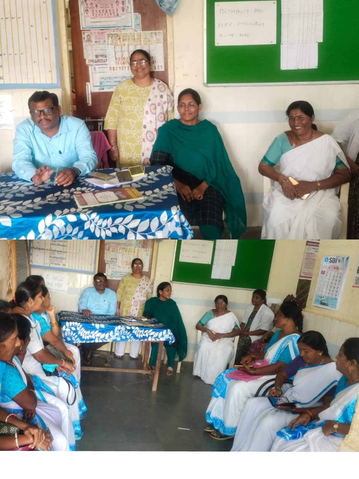 మేడపల్లి ప్రాథమిక ఆరోగ్య కేంద్రాన్ని తనిఖీ చేసిన జిల్లా వైద్య ఆరోగ్యశాఖ అధికారి డాక్టర్ బి. రాజా రెడ్ - Additional Image
