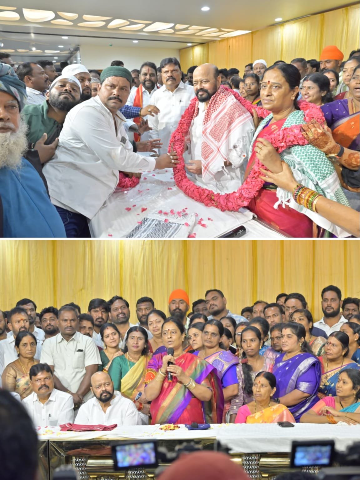 కాంగ్రెస్‌ను వీడే ప్రసక్తే లేదుకార్యకర్తలే మా బలంవచ్చే ఎన్నికల్లోనూ కాంగ్రెస్‌ నుంచే పోటీ