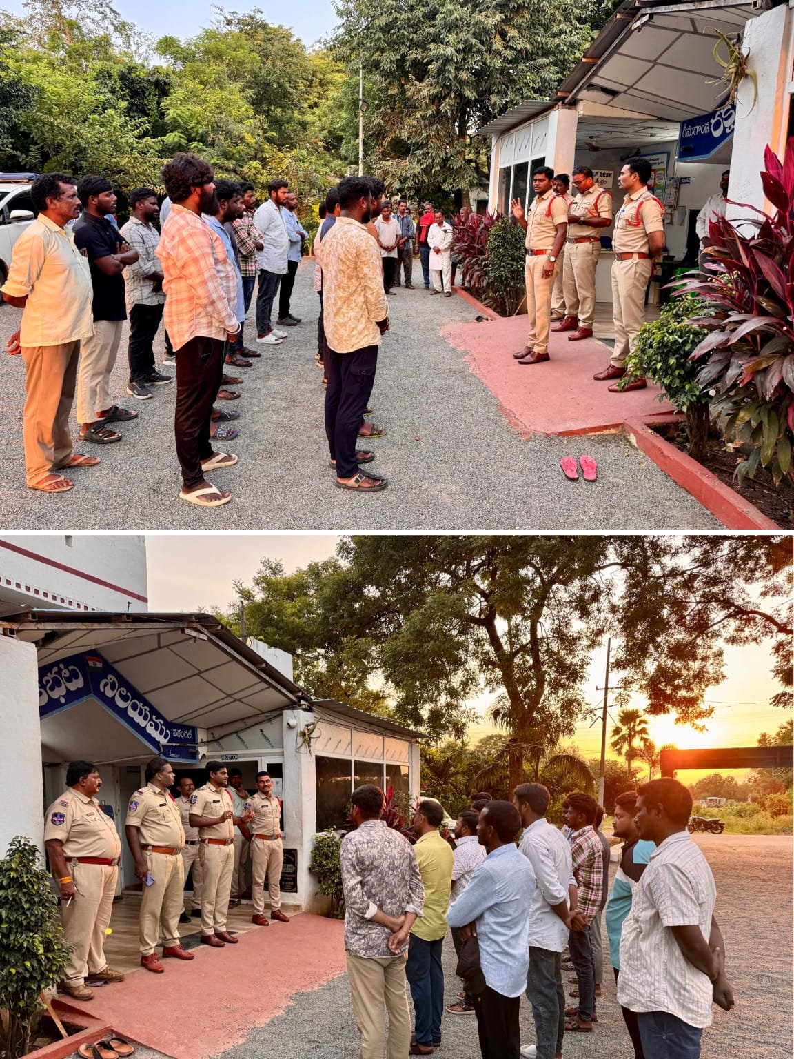 డీజే నిర్వాహకులకు పోలీసుల కౌన్సెలింగ్‌ నిబంధనలు ఉల్లంఘిస్తే చర్యలు తప్పవని హెచ్చరిక