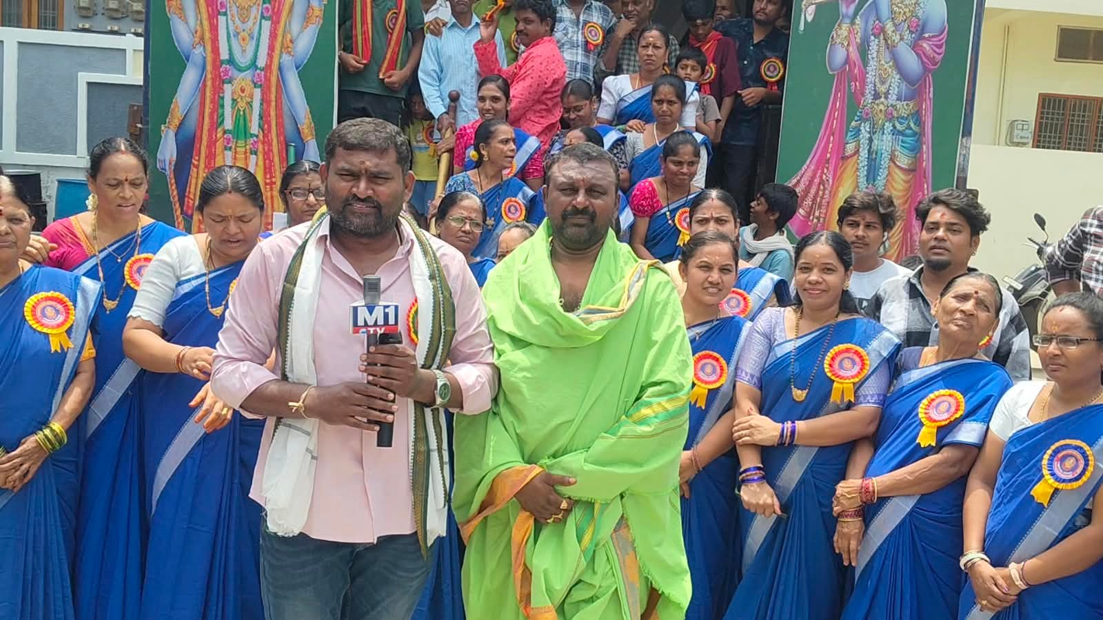 18వ డివిజన్ పరిధిలో యువ శక్తి యూత్ అసోసియేషన్ ఆధ్వర్యంలో నిర్వహిస్తున్న గణనాథుని ఉత్సవాలు