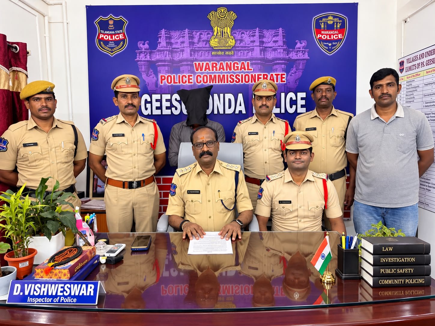 తమ్ముడిని కత్తితో పొడిచి హత్య చేసిన అన్న అరెస్ట్