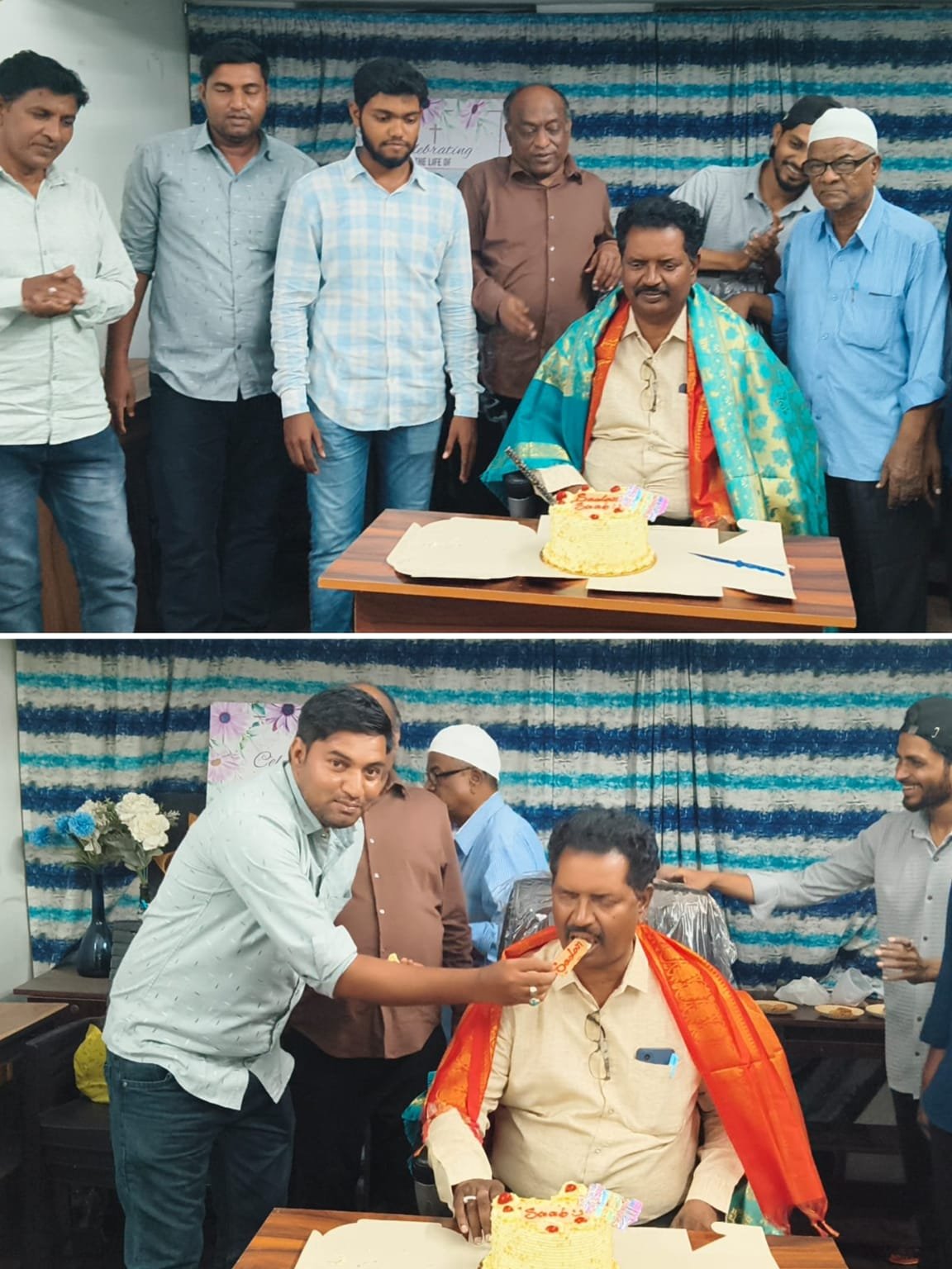 సీనియర్ జర్నలిస్ట్ ఎం.ఏ. వహీద్ గుల్షన్ జన్మదిన వేడుకలు 