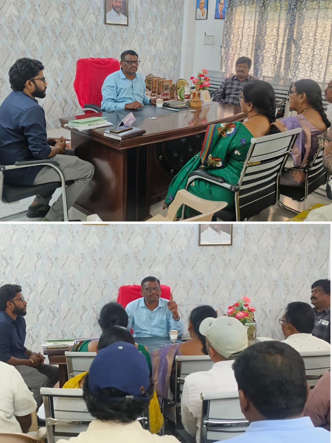 ఎంఎల్‌హెచ్‌పీలు, సూపర్‌వైజర్లు విధుల్లో సమయపాలన పాటించాలి: డీఎంహెచ్‌ఓ డాక్టర్ బి. రాజా రెడ్డి